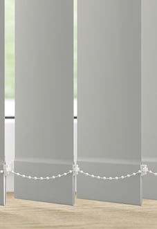 Orion (Blackout), Light Grey - Vertical Blind Slats